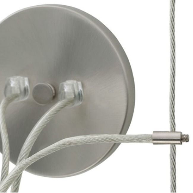 Kable Lite Center Power Feed Single Feed by Visual Comfort Modern