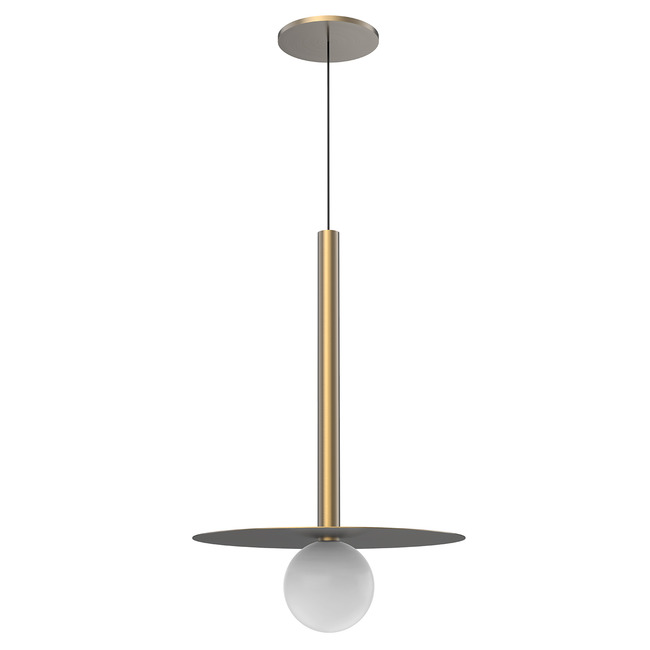Elixir Globe and Disc Pendant by Kuzco Lighting
