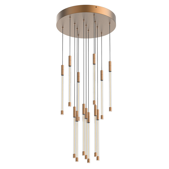 Motif Draped Multi Light Pendant by Kuzco Lighting