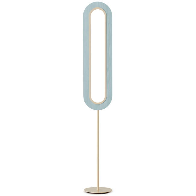 Lens Super Oval Floor Lamp by LZF