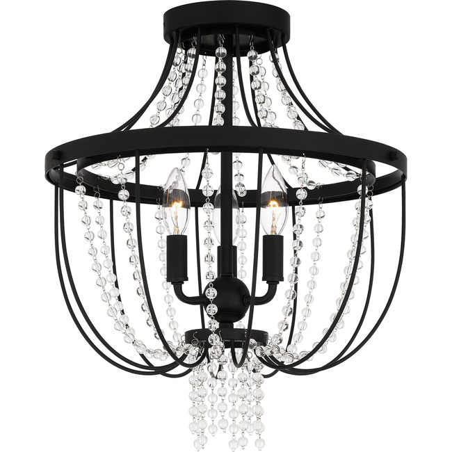 Adelaide Semi Flush Ceiling Light by Quoizel