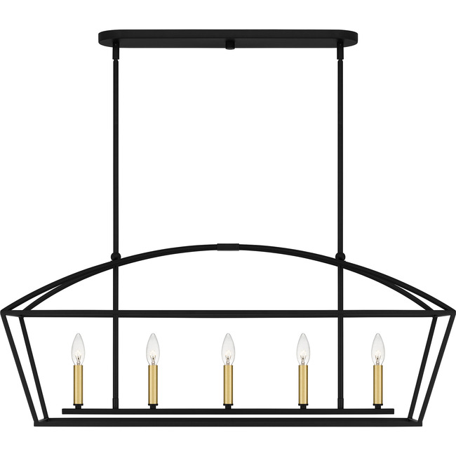 Concho Bay Linear Pendant by Quoizel