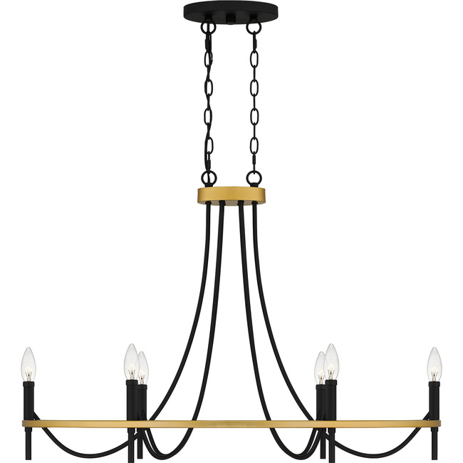 Legare Oval Pendant by Quoizel