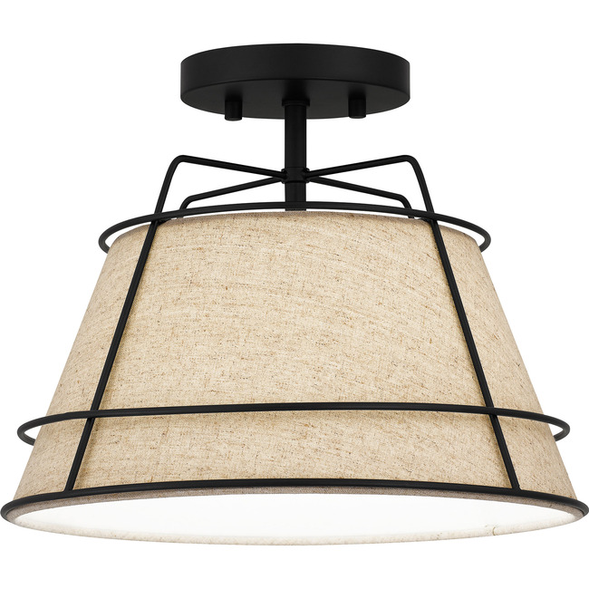 Burbidge Semi Flush Ceiling Light by Quoizel