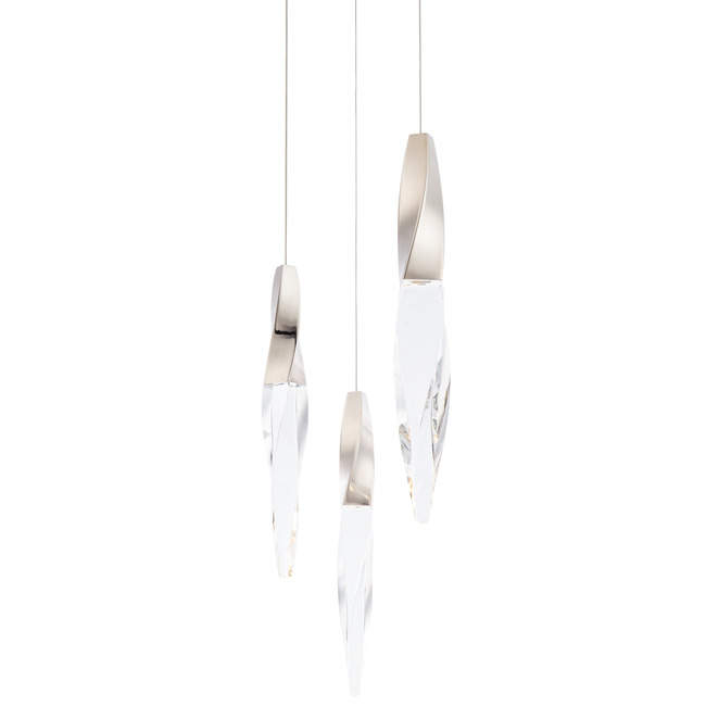 Kindjal Round Multi Light Pendant by Schonbek Beyond