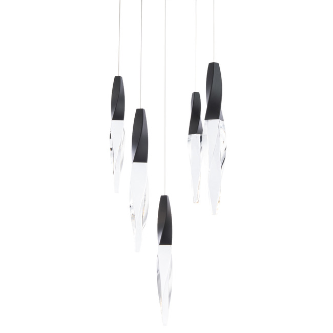 Kindjal Round Multi Light Pendant by Schonbek Beyond