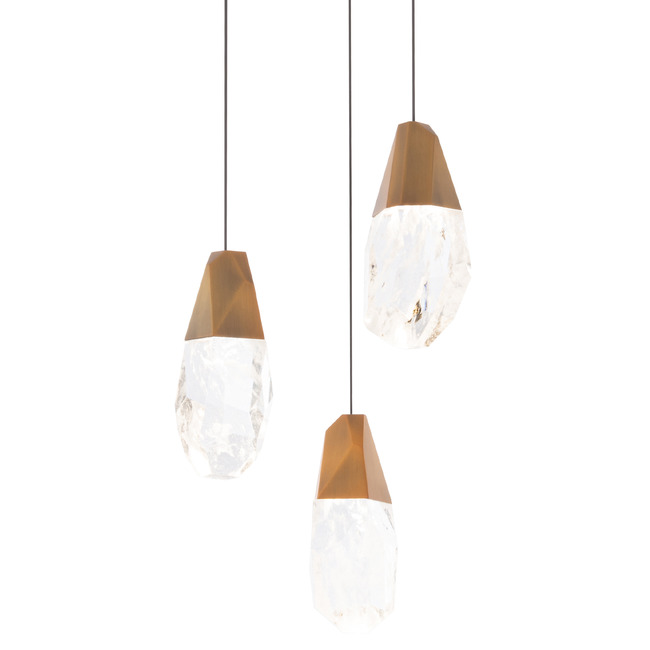 Martini Color-Select Round Multi Light Pendant by Schonbek Beyond