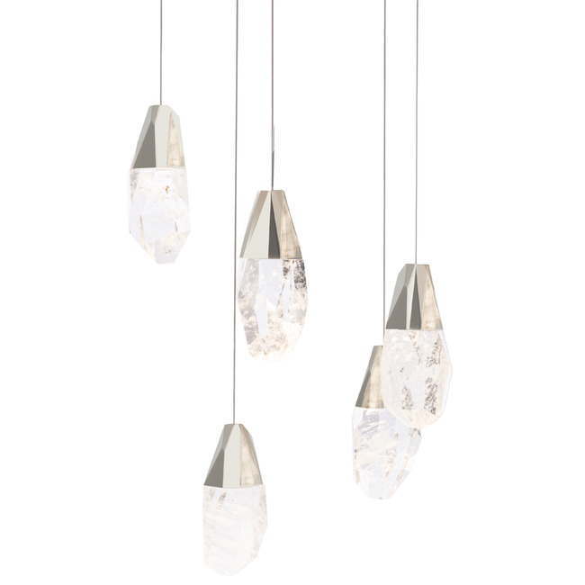 Martini Color-Select Round Multi Light Pendant by Schonbek Beyond