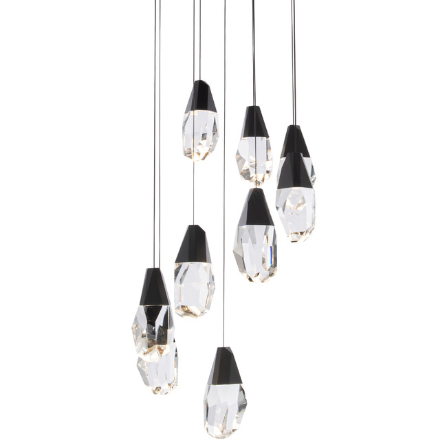 Martini Color-Select Round Multi Light Pendant by Schonbek Beyond
