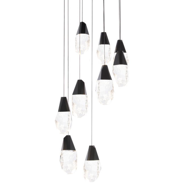Martini Color-Select Round Multi Light Pendant by Schonbek Beyond