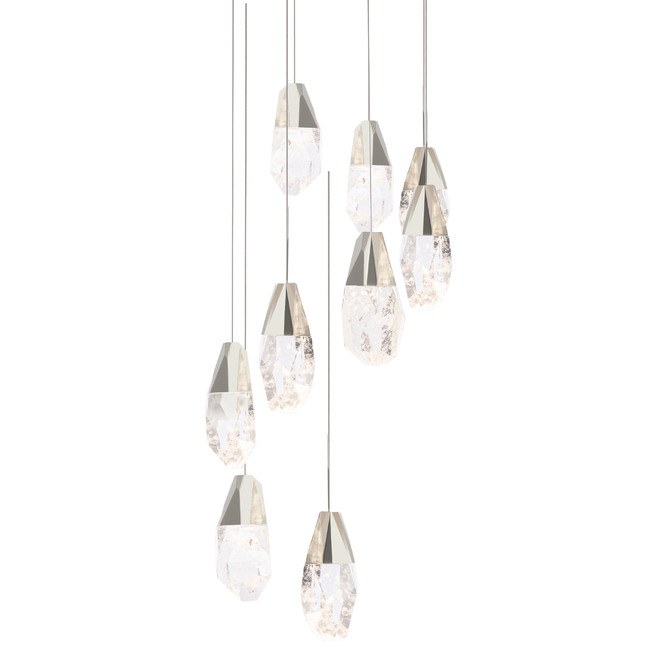 Martini Color-Select Round Multi Light Pendant by Schonbek Beyond