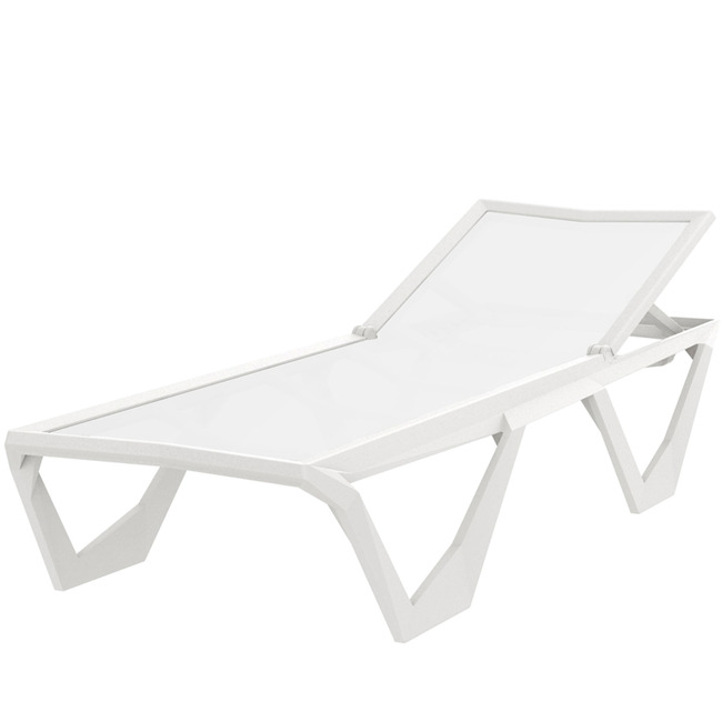 Voxel Outdoor Sun Lounger by Vondom