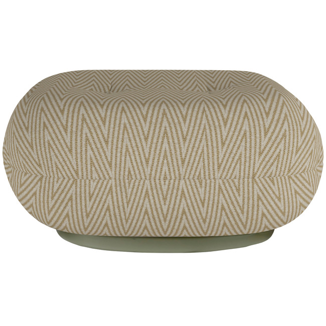 Pacha Outdoor Swivel Ottoman by Gubi