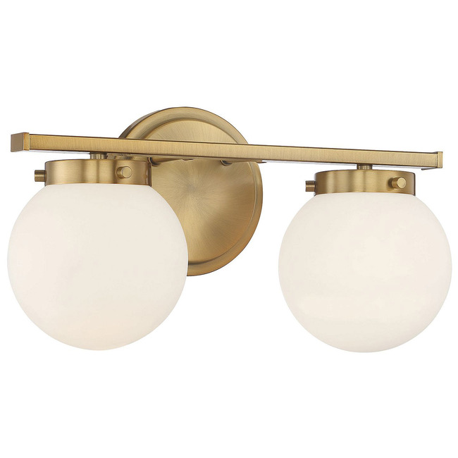 Tina 2 Light Bathroom Vanity Light by Meridian Lighting