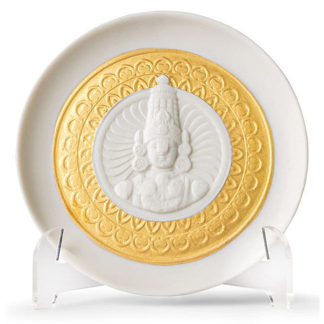 Lord Balaji Plate by Lladro