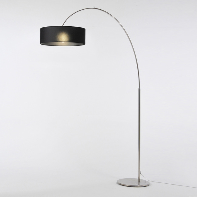 Steel Arc Floor Lamp by and/Costa
