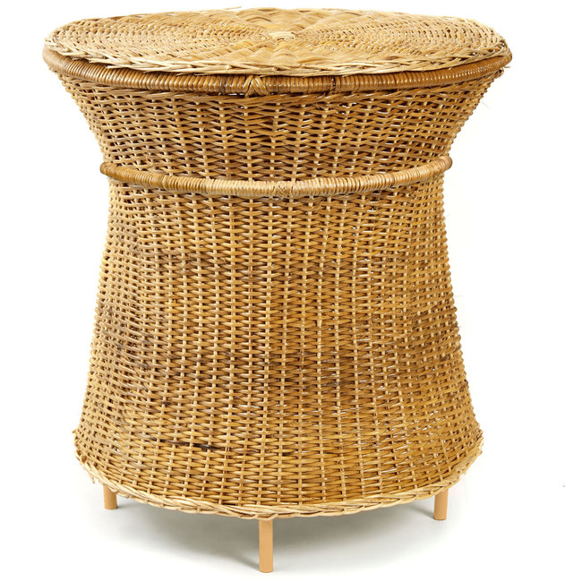 Caribe Natural Side Table by Ames