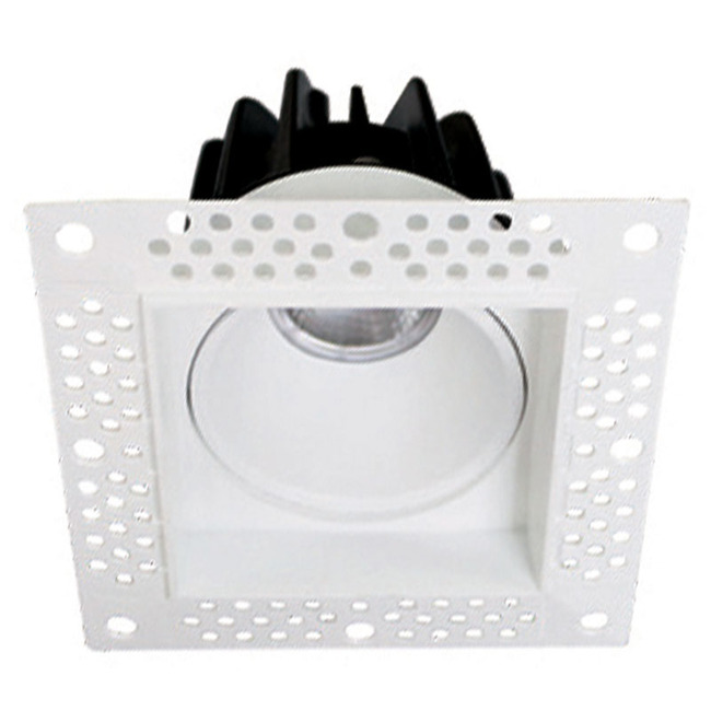 4IN Square Trimless Color-Select Downlight w/ Remote Driver by Beach Lighting