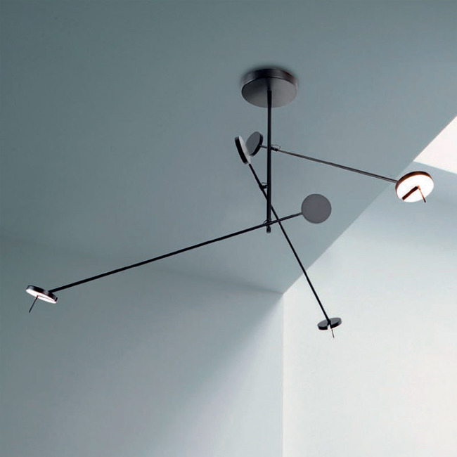 Invisible 3-Light Ceiling Light Pendant by Bover
