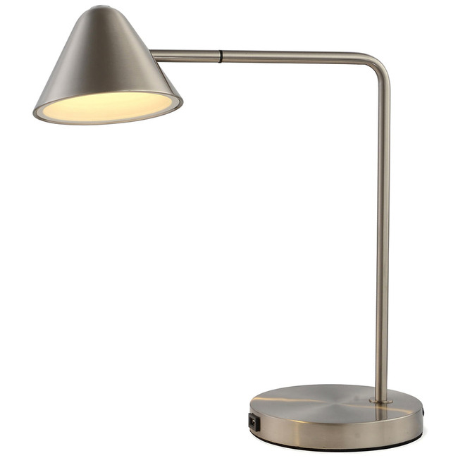 Cove Task Lamp with USB Port by Nova of California