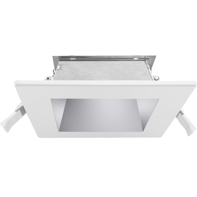 Commercial J-Box Square Downlight Reflector Trim by OKT Lighting
