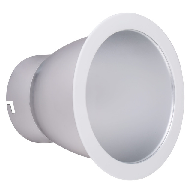 CE Round Commercial Deep Regressed Downlight Reflector Trim by OKT Lighting