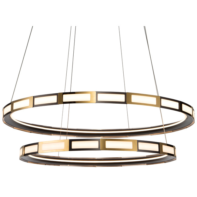 Equator Double Ring Pendant by PageOne