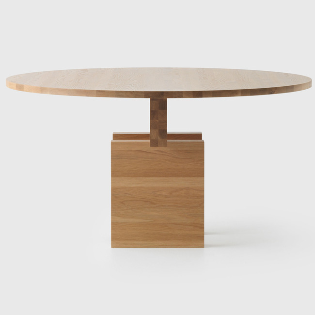 Plane Round Dining Table by Resident Lighting