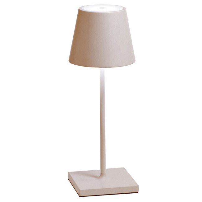 Poldina Pro Mini Rechargeable Table Lamp by Zafferano America