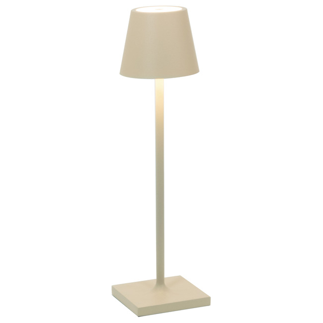 Poldina Pro Micro Rechargeable Table Lamp by Zafferano America