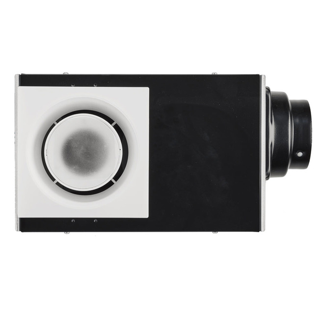 AP Recessed Square Exhaust Fan w/ Light and Humidity Sensor by Aero Pure