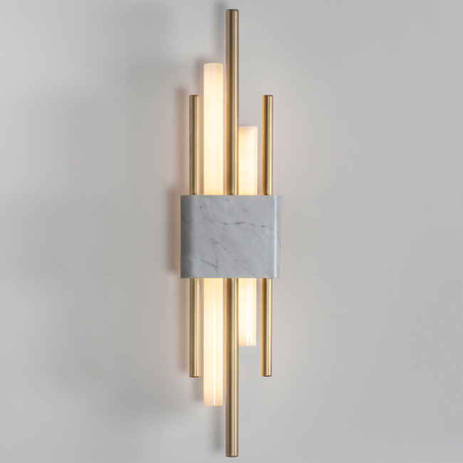 Tanto Double Wall Sconce by Bert Frank