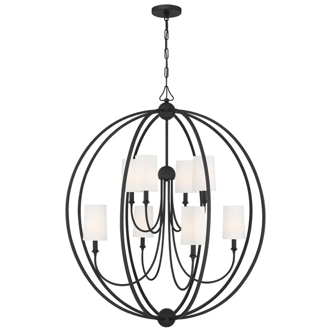 Sylvan Sphere Chandelier by Crystorama