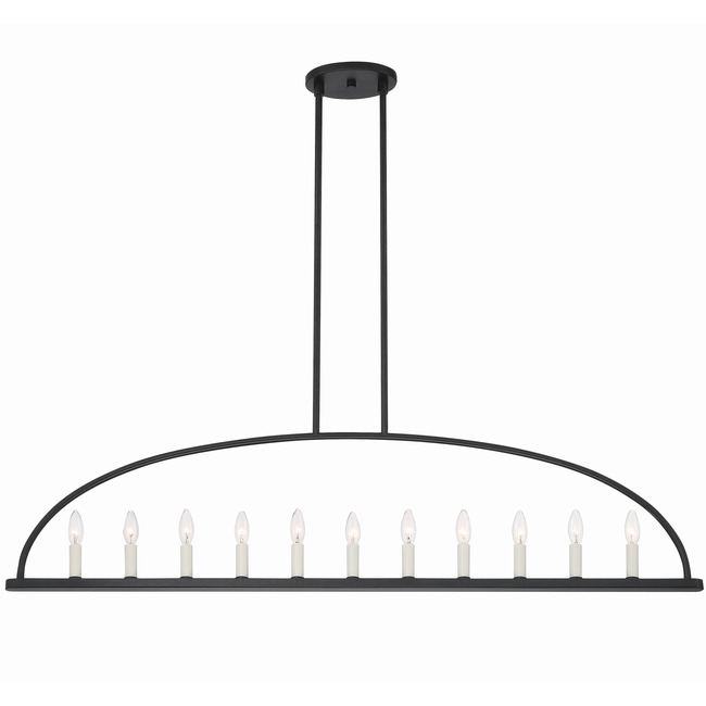 Abbott Linear Chandelier by Crystorama