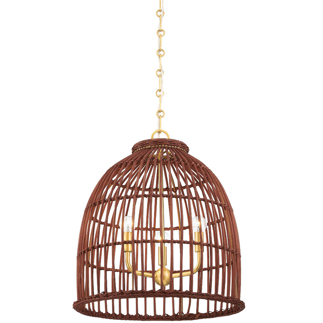 Jordan Pendant by Hudson Valley Lighting BKO701AGB HUD1168913