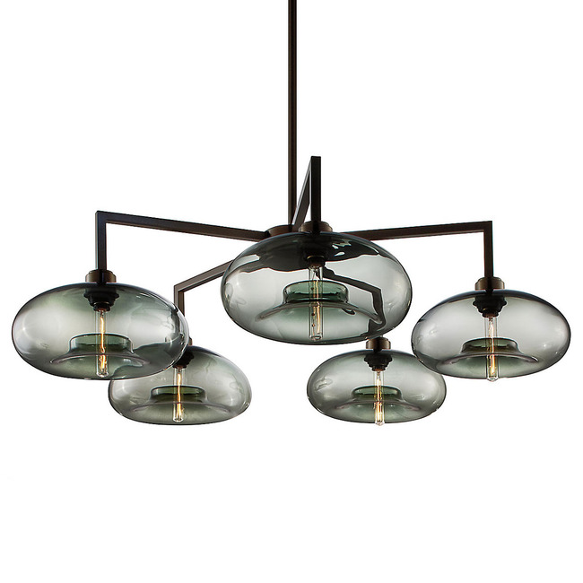 Quill Aurora Chandelier by Niche