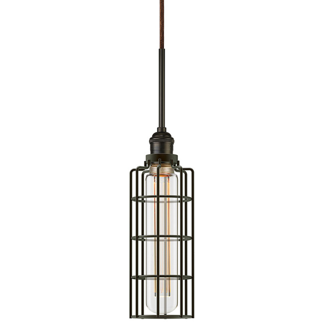 Retro II Cage Pendant by Stone Lighting