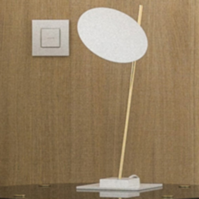 Lederam Table Lamp by Catellani & Smith