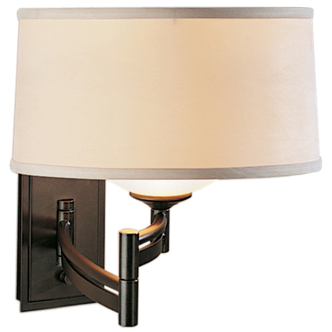 Bowed Swing Arm Wall Sconce by Hubbardton Forge