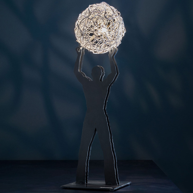 Uomo Della Luce Table Lamp by Catellani & Smith