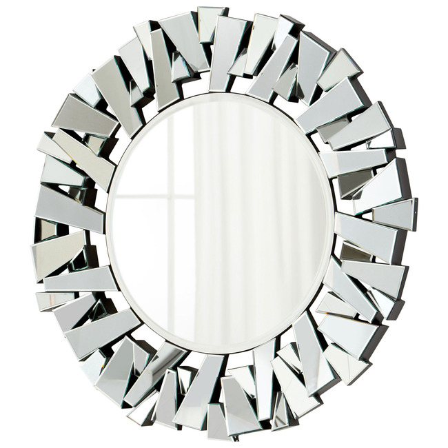 Circle Cityscape Mirror by Cyan Designs