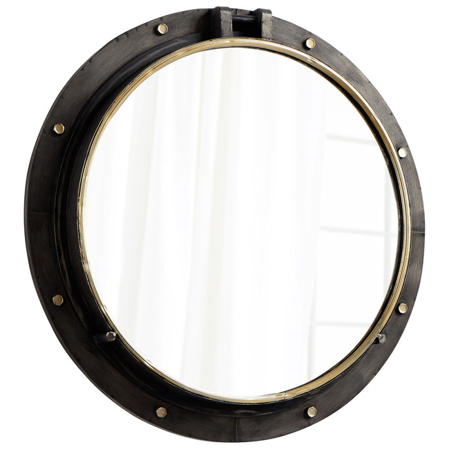 Barrel Wall Mirror by Cyan Designs