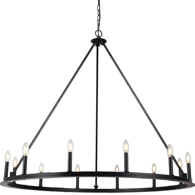Colby Candlelight Chandelier by Dainolite