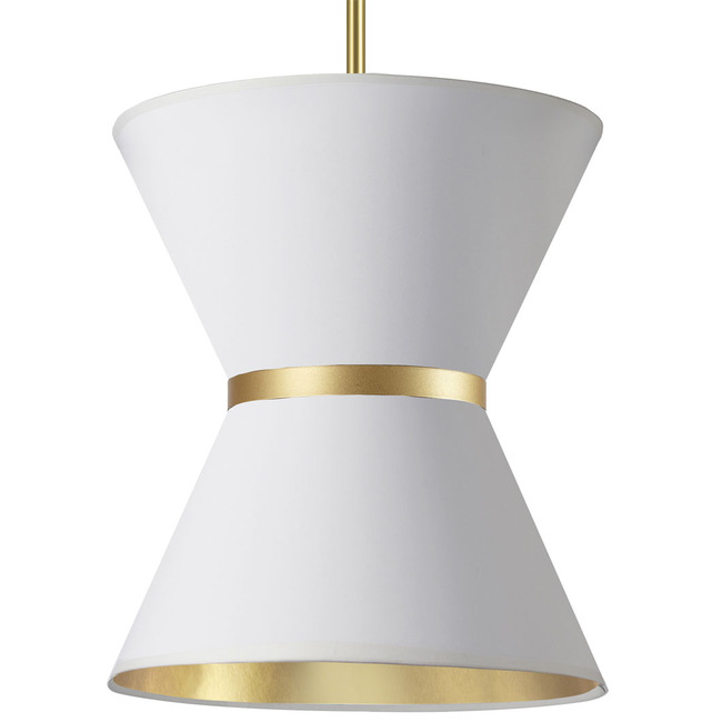 Caterine Hourglass Pendant by Dainolite