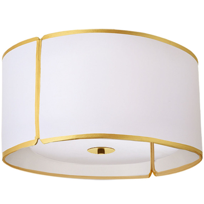 Notched Drum Ceiling Light by Dainolite