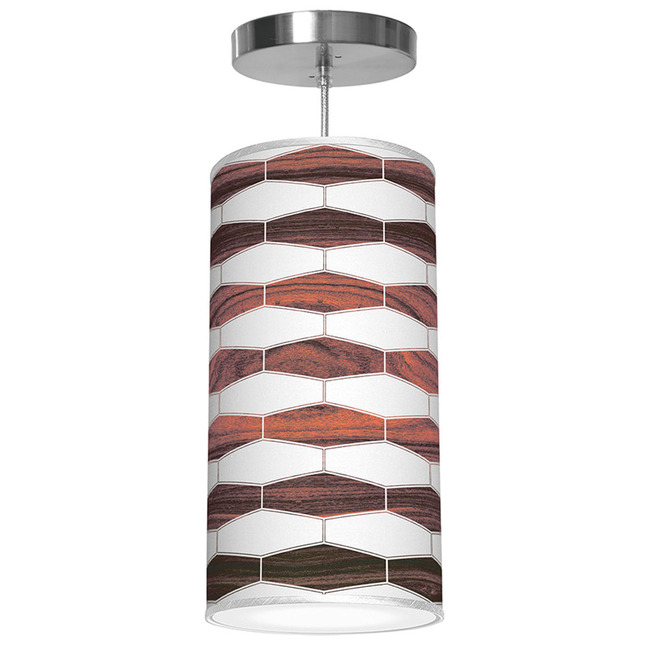 Weave Column Pendant by Jef Designs
