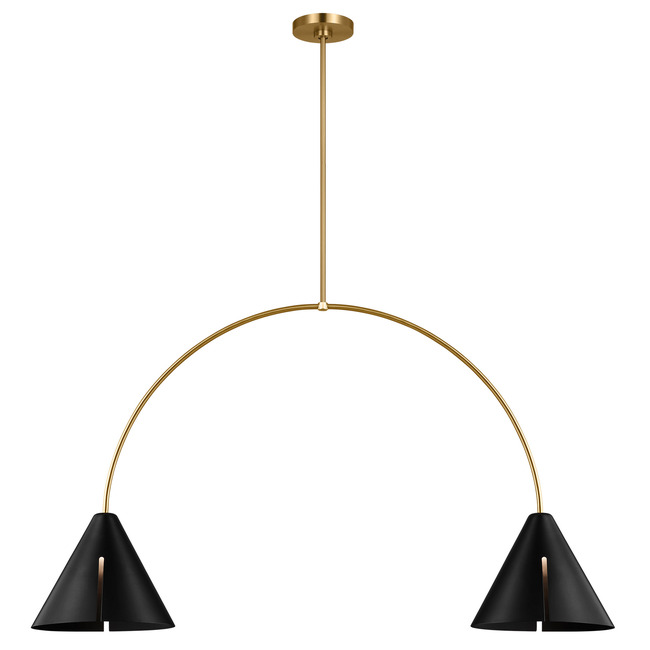 Cambre Linear Chandelier by Visual Comfort Studio