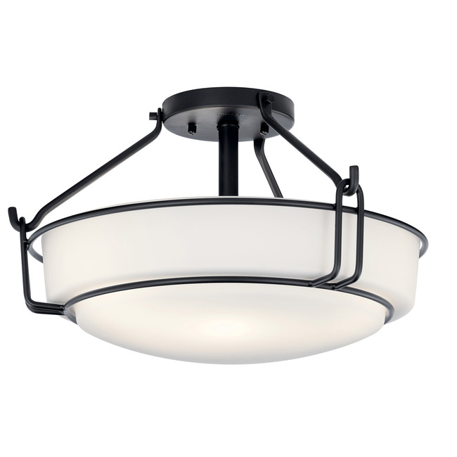 Alkire Semi Flush Ceiling Light by Kichler