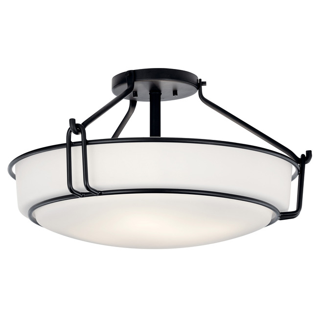 Alkire Semi Flush Ceiling Light by Kichler