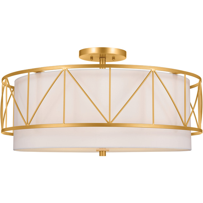 Birkleigh Semi Flush Ceiling Light by Kichler